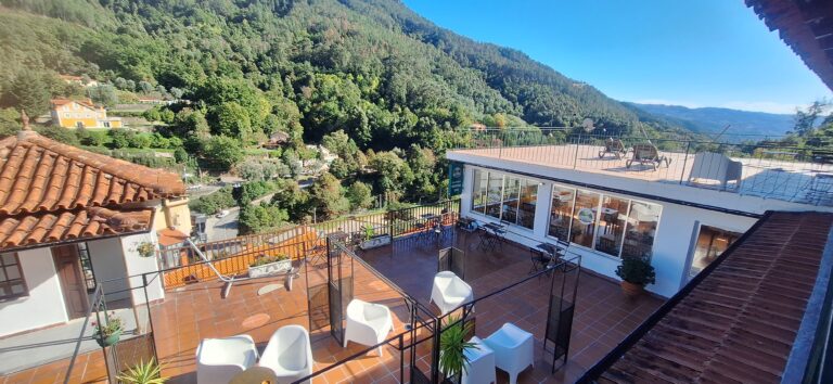 Hotel view at Gerés